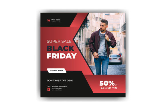 Download Fashion Black Friday Instagram Post - Premium Resources