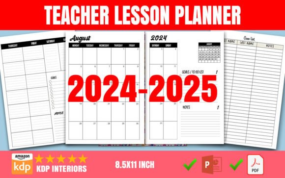 Download Teacher Lesson Planner 2024-2025 - Son Collection