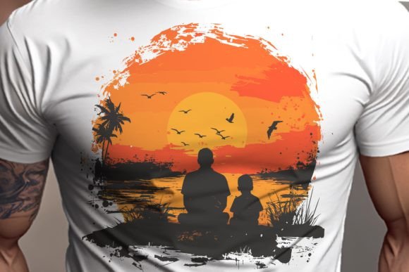 Download Father's Day Png Father and Son Sunset - Son Collection
