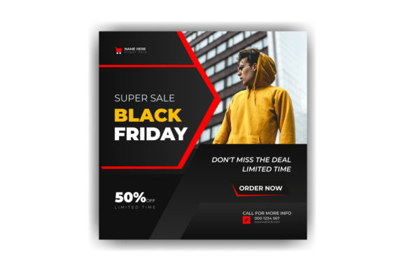 Download Fashion Black Friday Instagram Post - Premium Resources